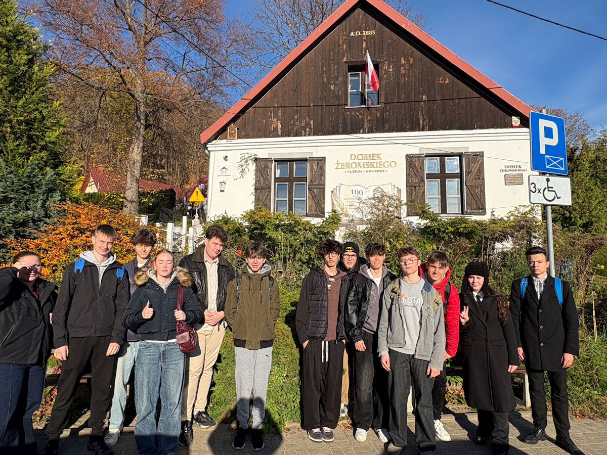 3CM z wizytą w domku Żeromskiego w Orłowie