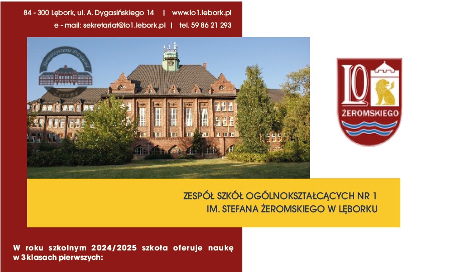 Regulamin rekrutacji do klas pierwszych 2025