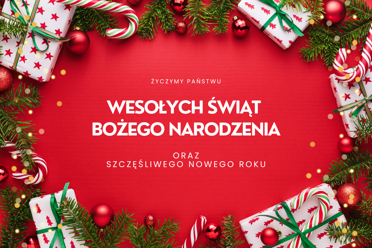 Życzenie świąteczne Bożego Narodzenia 2025