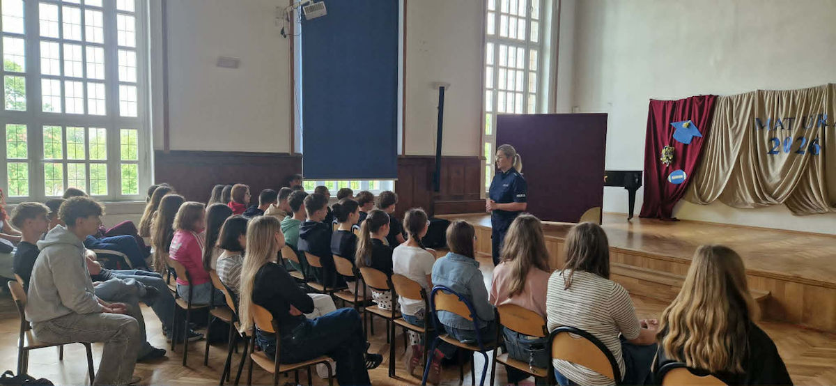 Bezpieczne wakacje – spotkanie profilaktyczne z Policją