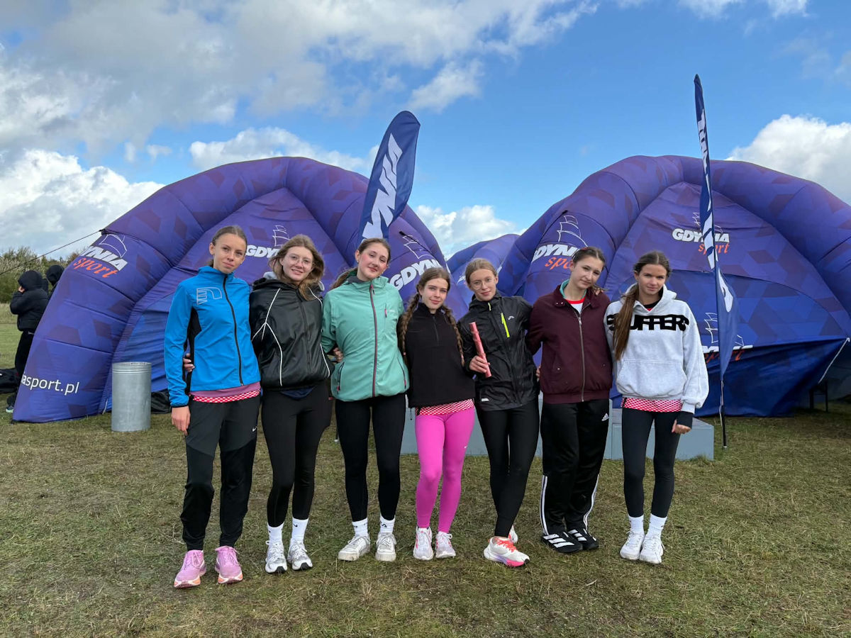 8. miejsce w XXVII Licealiadzie – w Sztafetowych Biegach Przełajowych Dziewcząt 🏃‍♀️ 📍 Gdynia | 9 października 2026 r.