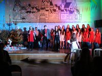 Koncert kolęd w I Liceum Ogólnokształcącym w Leborku