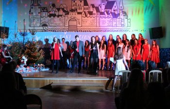 Koncert kolęd w I Liceum Ogólnokształcącym w Leborku