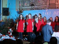 Koncert kolęd w I Liceum Ogólnokształcącym w Leborku