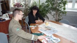 WIZYTA STUDENTA WATu w NASZYM LICEUM