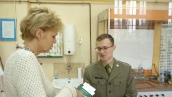 WIZYTA STUDENTA WATu w NASZYM LICEUM