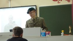 WIZYTA STUDENTA WATu w NASZYM LICEUM