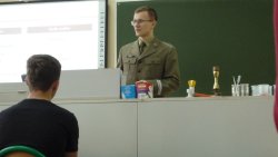 WIZYTA STUDENTA WATu w NASZYM LICEUM