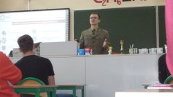 WIZYTA STUDENTA WATu w NASZYM LICEUM