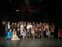 Uczniowie I LO w Teatrze Miejskim w Gdyni