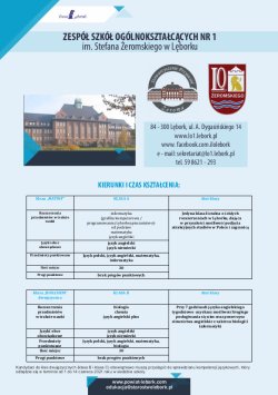 Informator - Zespół Szkół Ogólnokształcących nr w Lęborku