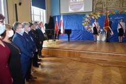 Rozpoczęcie roku szkolnego  w&nbsp;I&nbsp;Liceum w&nbsp;Lęborku (fot.K.Poziemski)