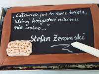 Dzisiaj hucznie obchodziliśmy przeddzień urodzin naszego patrona Stefana Żeromskiego