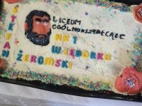 Dzisiaj hucznie obchodziliśmy przeddzień urodzin naszego patrona Stefana Żeromskiego