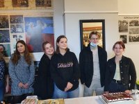 Dzisiaj hucznie obchodziliśmy przeddzień urodzin naszego patrona Stefana Żeromskiego