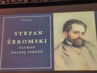 Dzisiaj hucznie obchodziliśmy przeddzień urodzin naszego patrona Stefana Żeromskiego