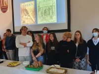 Dzisiaj hucznie obchodziliśmy przeddzień urodzin naszego patrona Stefana Żeromskiego