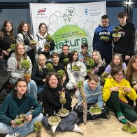 W dniach 14.-18.11.2022 uczniowie naszej szkoły wzięli udział w tygodniowym polsko-ukraińskim projekcie w Gdańsku pt.”NATURA - a człowiek solidarny XXIw.” 