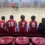 Na zdjęcie - zawody w koszykówce 3 x 3 