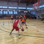 Na zdjęcie - zawody w koszykówce 3 x 3 