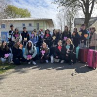 Wycieczka Straslund - uczniowie Lo1 na wymianie