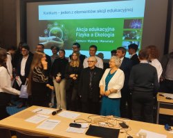 II miejsce w Ogólnopolskim Konkursie Fizyka a Ekologia