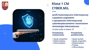 Oferta edukacyjna na rok szkolny 2024-25 - slajd drugi