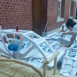 Drużyna LO1 wrazz 44 innymi drużynami z całej Polski miała za zadanie zbudować most o rozpiętości przęsła 100 cm mając do dyspozycji jedynie papier i klej. 