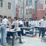 Drużyna LO1 wrazz 44 innymi drużynami z całej Polski miała za zadanie zbudować most o rozpiętości przęsła 100 cm mając do dyspozycji jedynie papier i klej. 