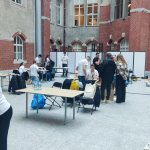 Drużyna LO1 wrazz 44 innymi drużynami z całej Polski miała za zadanie zbudować most o rozpiętości przęsła 100 cm mając do dyspozycji jedynie papier i klej. 