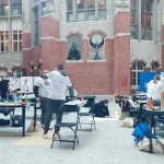 Drużyna LO1 wrazz 44 innymi drużynami z całej Polski miała za zadanie zbudować most o rozpiętości przęsła 100 cm mając do dyspozycji jedynie papier i klej. 