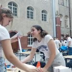 Drużyna LO1 wrazz 44 innymi drużynami z całej Polski miała za zadanie zbudować most o rozpiętości przęsła 100 cm mając do dyspozycji jedynie papier i klej. 