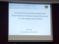 Stypendium Prezesa Rady Ministrów