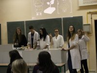 Chemia - zajęcia dla gimnazjalistów w I Liceum Ogólnokształcącym w Lęborku