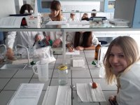 Uczniowie I Liceum na Uniwersytecie Gdańskim