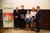 Nagrody Burmistrza dla uczniów naszego Liceum